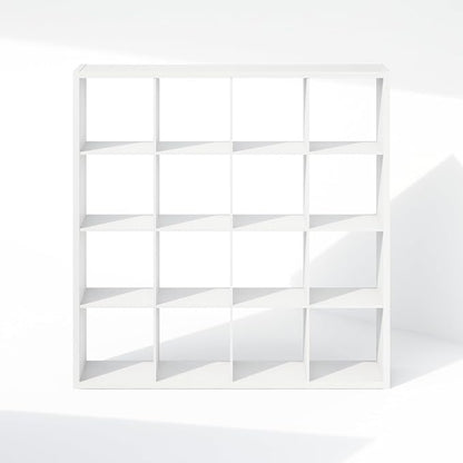 Furinno Cubic Extra Thick 16-Cube Closet Organizers and Storage, Open Shelf - Image 8