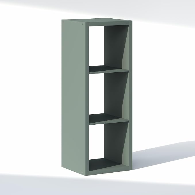 Furinno Cubic Closet Organizers and Storage, 3-Cube Closet Organizer, Open - Image 7