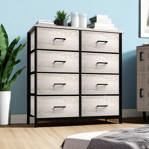 Sorbus Dresser with 8 Faux Wood Drawers - Image 5