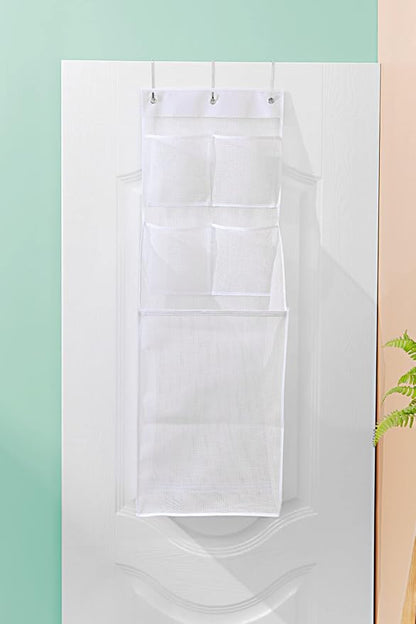 ALYER Multi-Scene Suitable Hanging Mesh Laundry Basket, Behind The Door Storage - Image 5