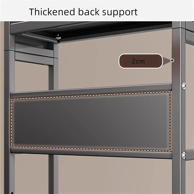 Over Washer and Dryer Storage Shelf Freestanding Laundry Room Organizer Cabinet - Image 6