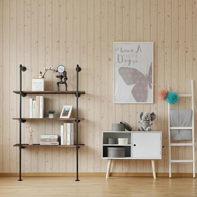 Industrial Pipe Shelving System - Image 6