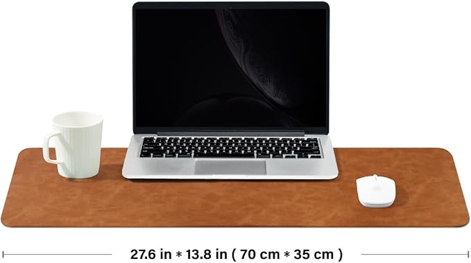 Distressed Leather Desk Mat - Image 2