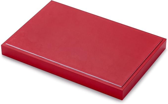 Oirlv Gorgeous Red Leather Jewelry Tray Necklace Bracelet Long Chain Storage - Image 7