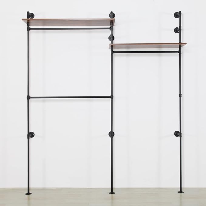 Industrial Pipe Clothing Rack - Image 7