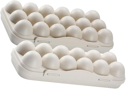 Toyvian 2pcs Egg Storage Container by Toyvian