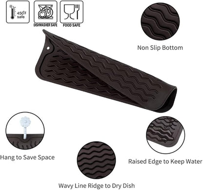 Silicone Dish Drying Mat for Multiple Usage, Easy clean, Eco-friendly, - Image 3