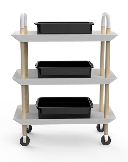 5-Pack Commercial Bus Tubs Box/Tote Box, Wash Basin Tub 8 Liter - Image 3
