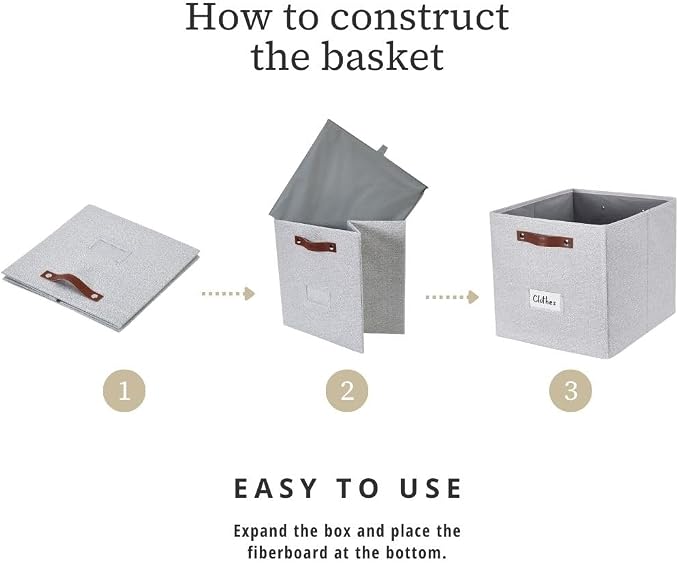 DECOMOMO Storage Bins, Cube Storage Bin - Image 8