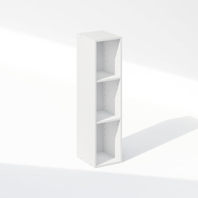 Furinno Reed 3-Tier Closet Organizers and Storage, Closet Organizer, Open Shelf - Image 5