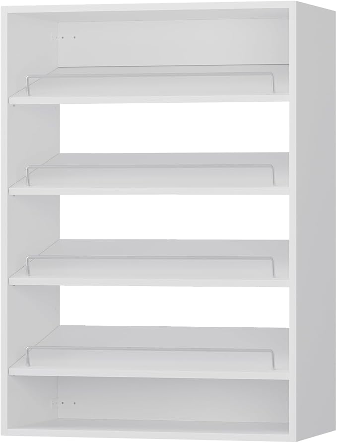 Shoe Shelf Short Tower Closet Unit, Modular Closet System, Wood Closet System - Image 8