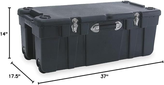 Mobile Storage Trunk, 17-1/2" W x 37" L x 14" H - Image 2