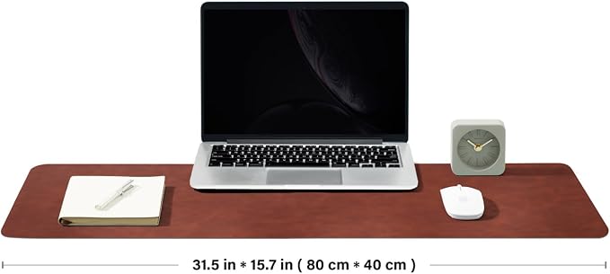 Distressed Leather Desk Mat - Image 2