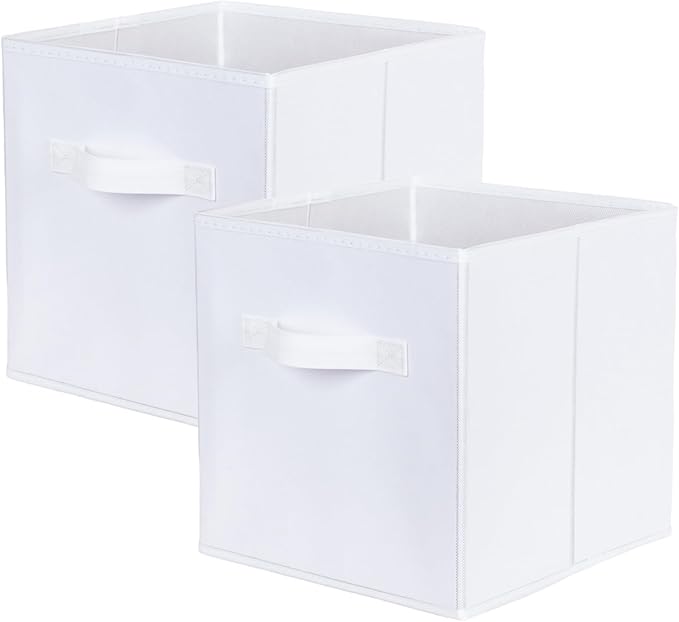 ShellKingdom Storage Bins, Foldable Fabric Storage Cubes and Cloth Organizer by ShellKingdom