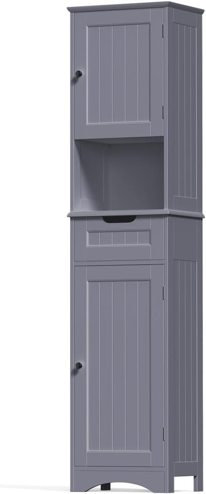 Gizoon 67” H Tall Bathroom Storage Cabinet, Narrow Storage Cabinet, Living Room - Image 9