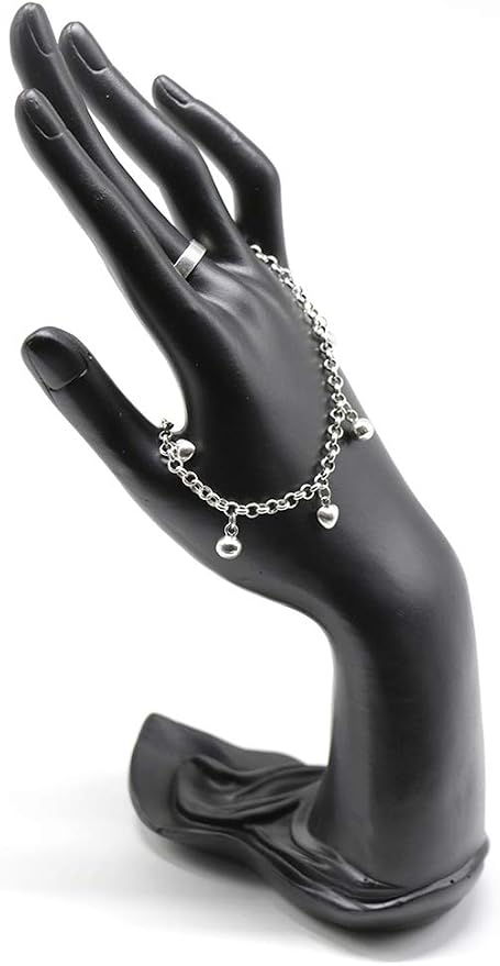 Resin Lotus Flower Ring and Bracelet Artcraft Hand Display Rack - Image 9