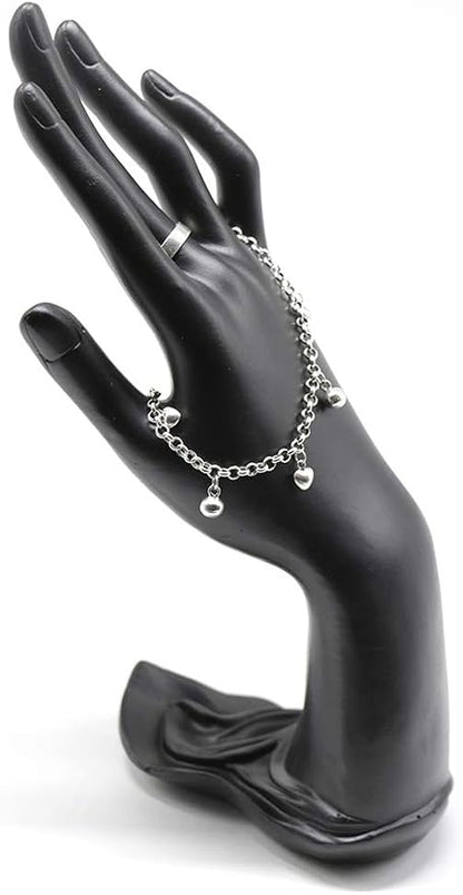 Resin Lotus Flower Ring and Bracelet Artcraft Hand Display Rack - Image 9