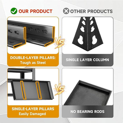 Metal Shelving, Garage Shelving Unit and Storage, Adjustable Storage shelves - Image 4