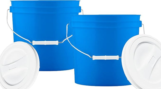 House Naturals 2 Gallon Food Grade BPA Free Made in USA Bucket Container by House+Naturals