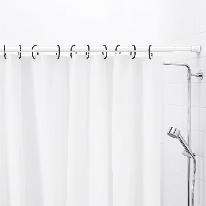AIZESI Spring Tension Rods Adjustable Tension Curtain Rod Small Tension Rod No - Image 2