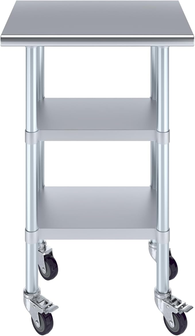 AmGood Stainless Steel Work Table - Image 2
