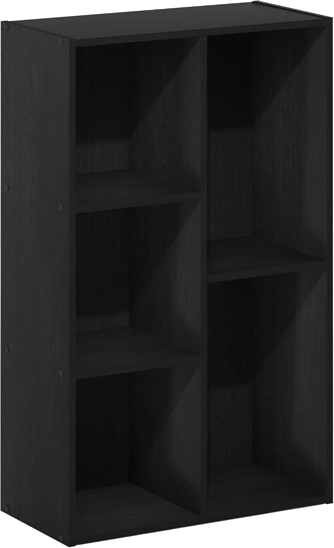 Furinno LUDER Book Shelf, 5-Cube Bookshelf, Easy Assembly Bookcase - Image 6