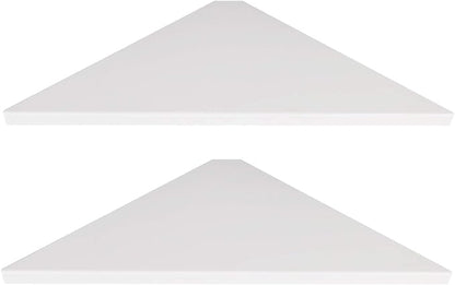 evron Corner Mounting Shelf Set of 2 – Easy to Install Floating Wall Shelves by evron