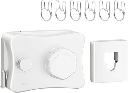 Retractable Clothesline Indoor, Non-Sagging Outdoor Clothes Line Retracting by NOSONUS