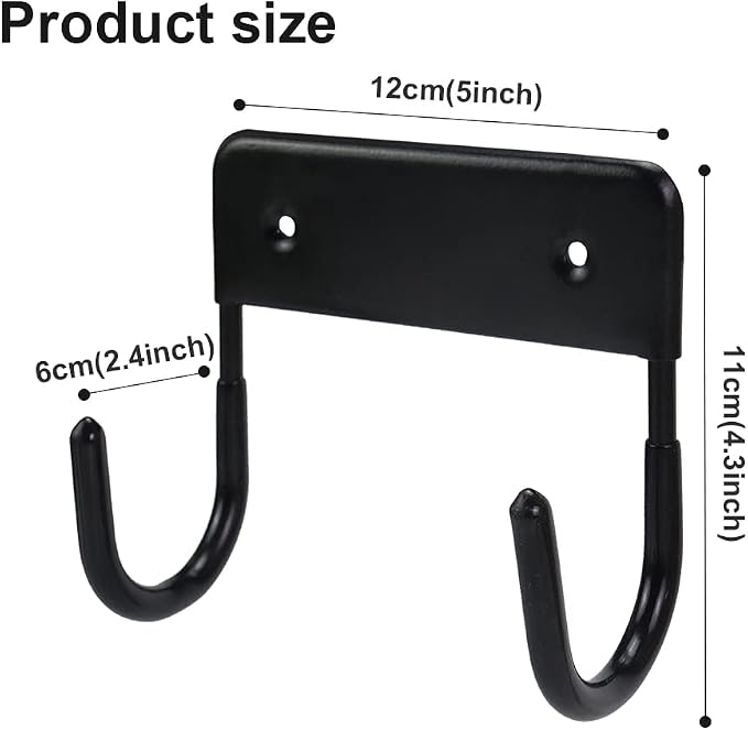 Ironing Board Hanger Wall Mount Ironing Board Holder Organizer Wall Rack - Image 4