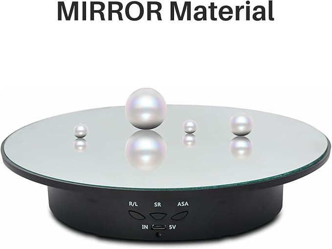 Rotating Display Stand Turntable Stand Black Spinning Stand - Image 4