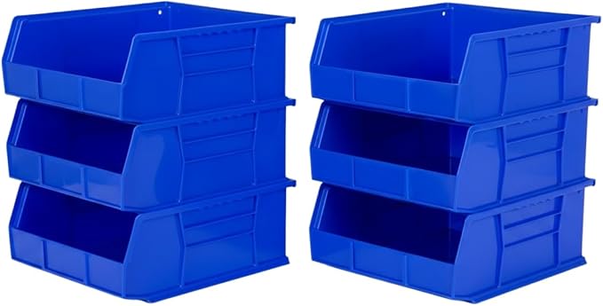 HE HUDSON EXCHANGE 11" x 11" x 5" Plastic Stackable Storage Bin by HudsonExchange