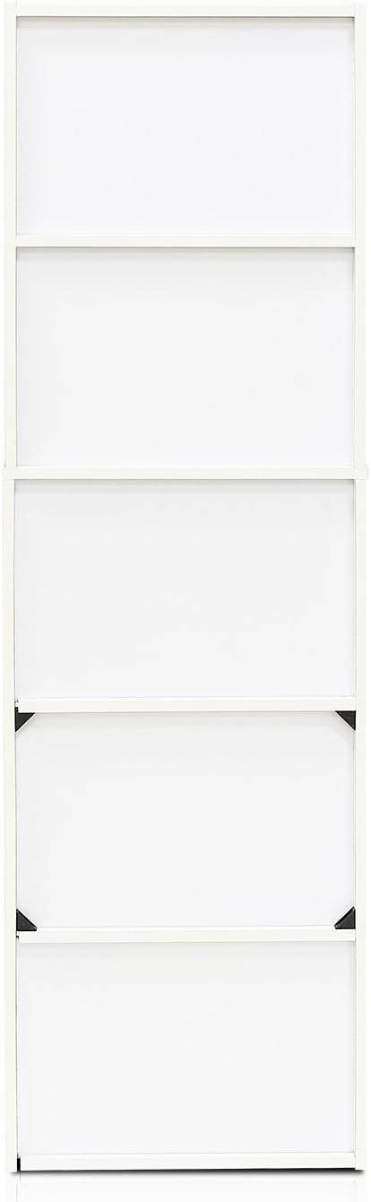 Furinno LUDER Book Shelf, 5-Cube Bookshelf, Bookcase - Image 9