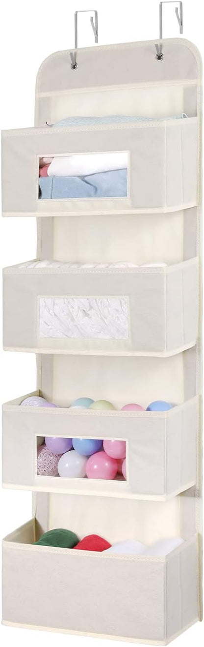 MAX Houser 4-Shelf Over The Door Hanging Organizer - Image 3