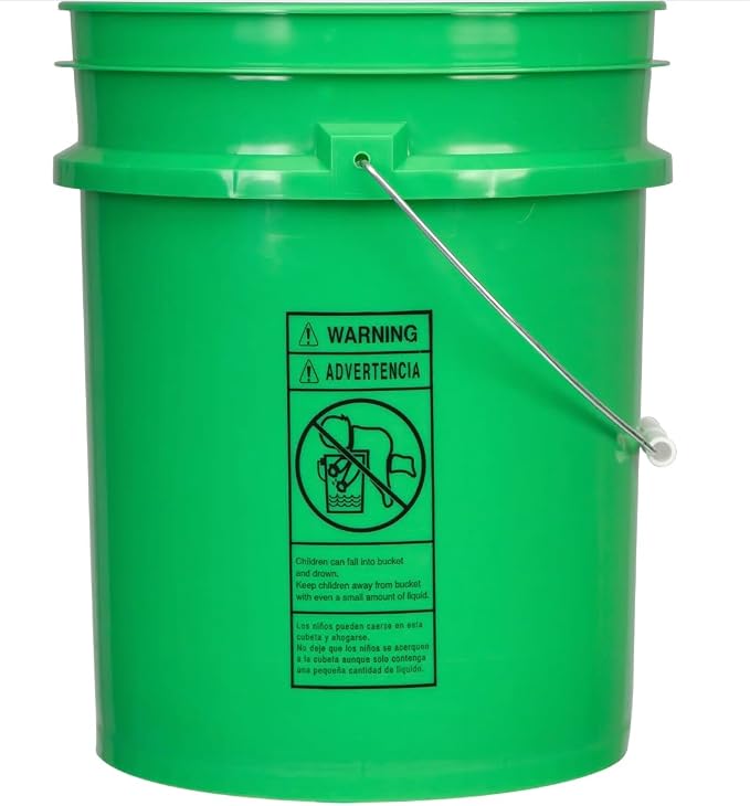 House Naturals 5 Gallon Food Grade Plastic Bucket - Image 2