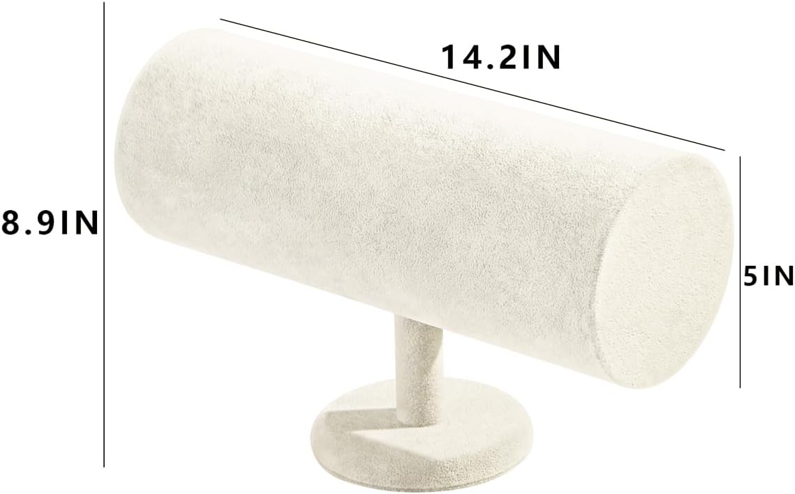 Coward T-Bar Beige Headband Holder Organizer, Hairband Display Stand, Hairband - Image 6