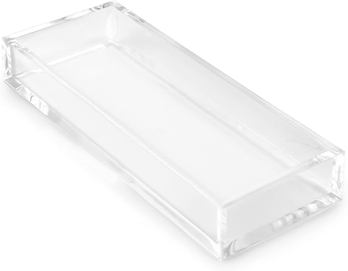 Huang Acrylic Clear Hand Towel Tray 11"x4" | - Image 3