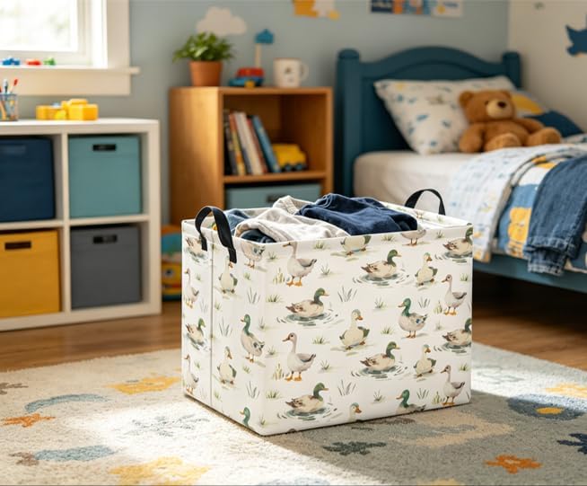 Rectangular Baby Kids Storage Basket - Image 3