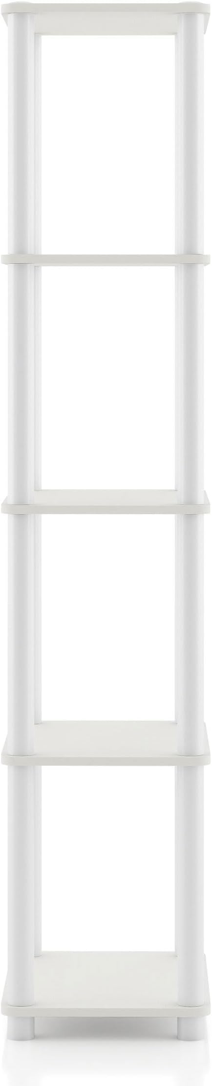 Homes: Inside + Out Apexa Modern 5-Tier Narrow Shelving Units, Collectibles - Image 13