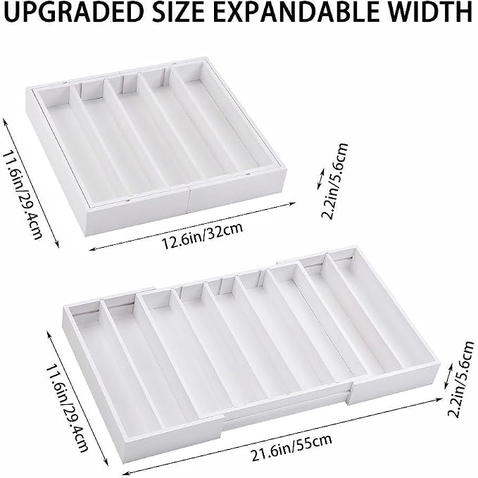 K Cup Holder, Bamboo Coffee Pod Holder Drawer Organizer, Expandable Coffee Pod - Image 3