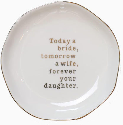Mother of Bride Ring Dish, Weeding Gifts by VINCOMIC