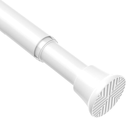 AIZESI Tension Rod 24-46 inch, Tool-Free No Drill Spring Curtain Rod, No Fall by AIZESITENSIONROD