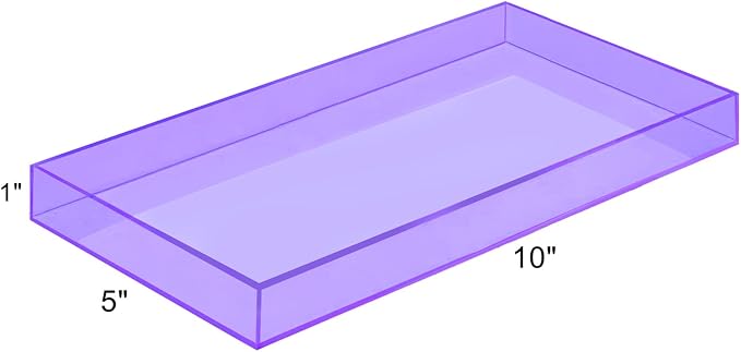 ROYALITA Acrylic Tray Bathroom Tray - Image 3