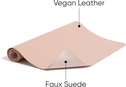 Smead Desk Pad, Vegan Leather Desk Mat - Image 2