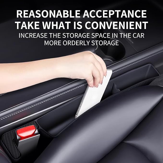 2 Pack Car Seat Gap Filler Organizer - Image 5