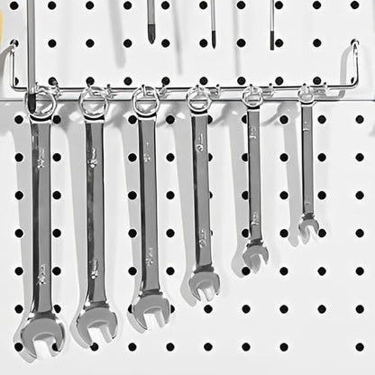 114-Piece Heavy Duty Metal Pegboard Hooks & Organizer Kit - Image 5
