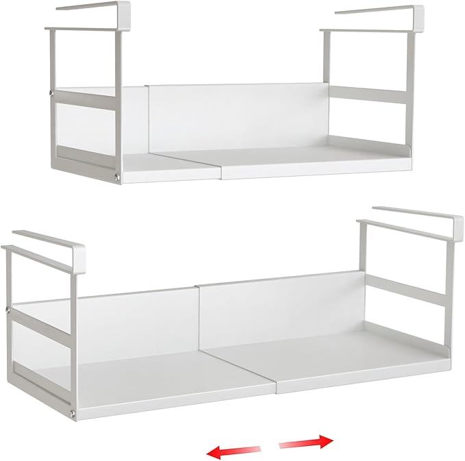 Expandable Under Cabinet Shelf Organizer by SHINEWON