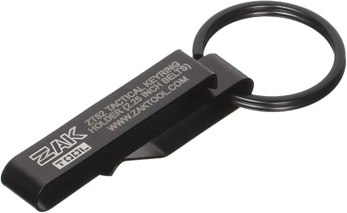 Zak Tool ZT52 Tactical Stealth Police Key Ring Holder Black by Unknown