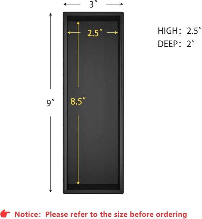 Black Bamboo Drawer Organizer - Image 6