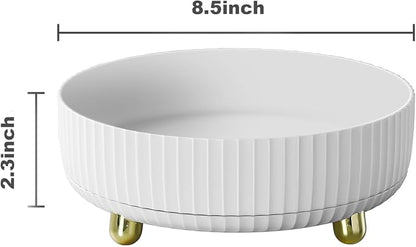 funest Makeup Perfume Organizer, 360 Degree Rotating Lazy Susan Cosmetic Desk - Image 6