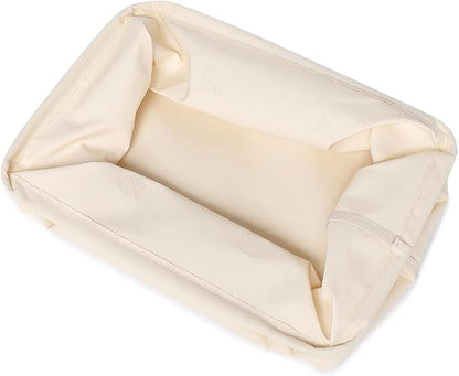 Foldable Storage Bins with Lids Cotton Canvas Rectangular Storage Box Ideal - Image 8